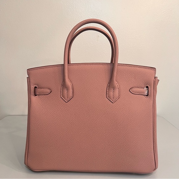 30cm Genuine Togo Leather with Gold Hardware. - Picture 3 of 7